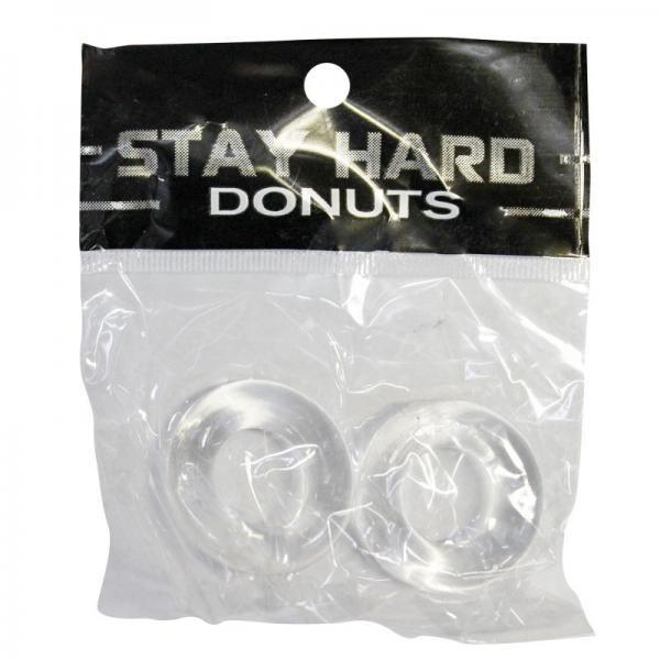 Thick Power Stretch Donuts 2 Pack Clear