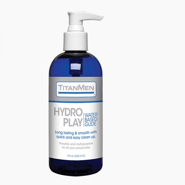 Titanmen Hydro Play Water Based Glide 8oz.