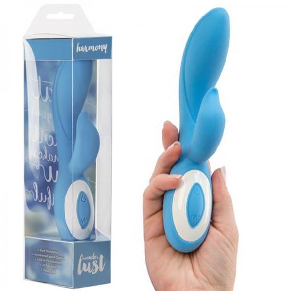 Wonderlust Harmony Blue Rabbit Vibrator