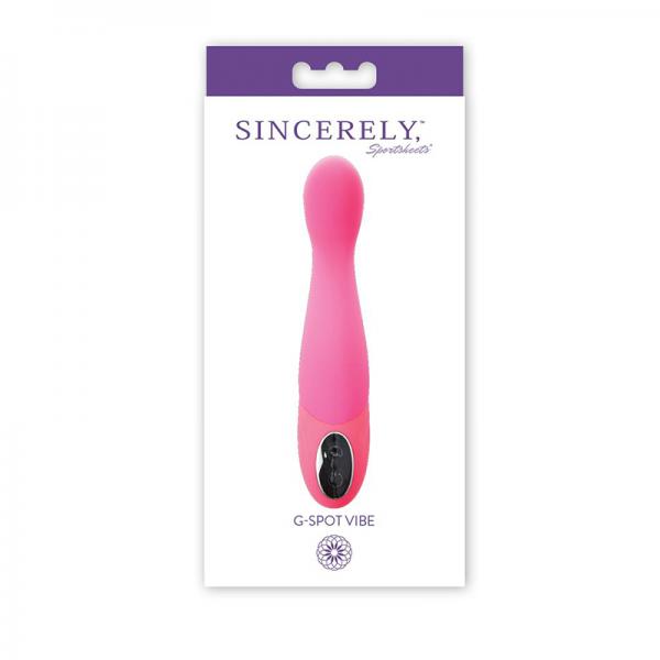 Sincerely G-Spot Vibe Pink