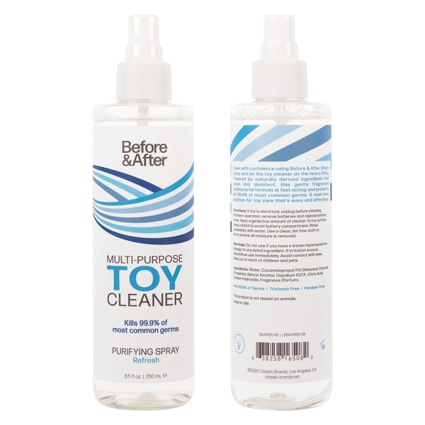 Spray Toy Cleaner Refresh 8.5oz | 250mL